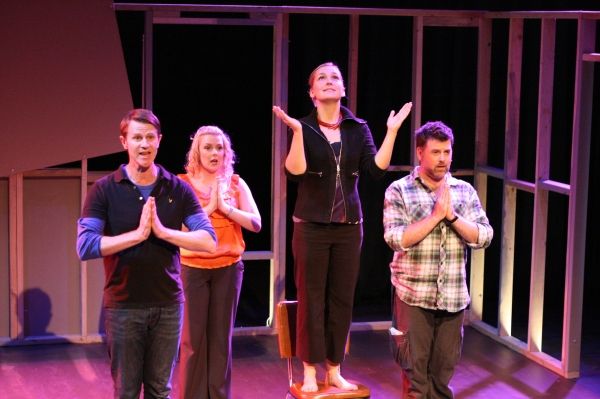 David Spencer, Michael Lindner, Laura Fitzpatrick, and Lara Thew Photo